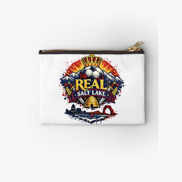 Item preview, Real Salt Lake Soccer Design Crown Football Fan Shirt Utah Skyline Vintage Style MLS Inspired Sports Graphic Gift designed and sold by GarnerSupplyCo.