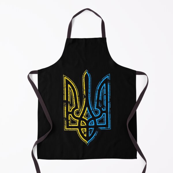Item preview, Stand with Ukraine Retro Vintafe Flag Trident designed and sold by Artycom.