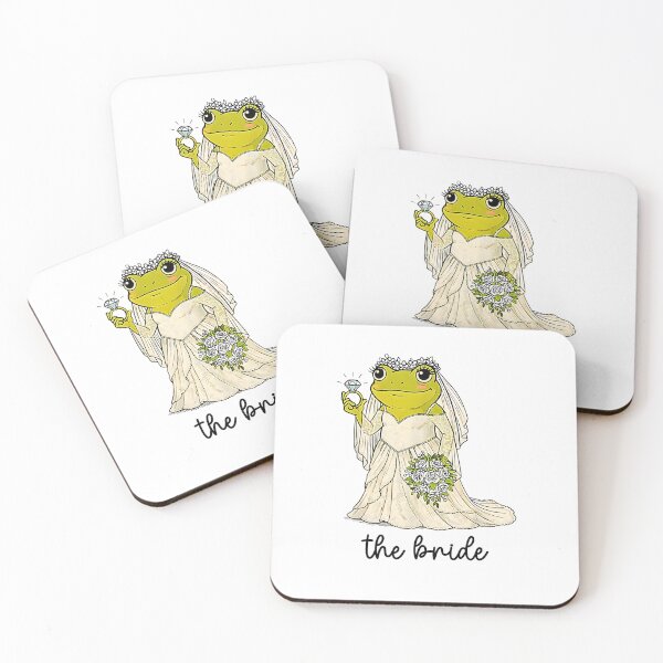 Item preview, Retro Frog Bridesmaid Bachelorette Party Wedding Squad Funny designed and sold by FerminVigo.