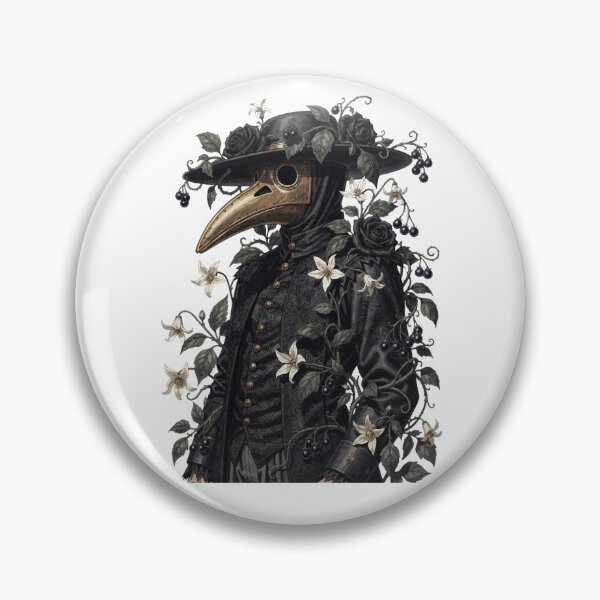 Item preview, Plague Doctor Botanical T-Shirt | Dark Gothic Apothecary Vintage Illustration | Dark Academia Vampirecore Gift designed and sold by Panom Suavichien.