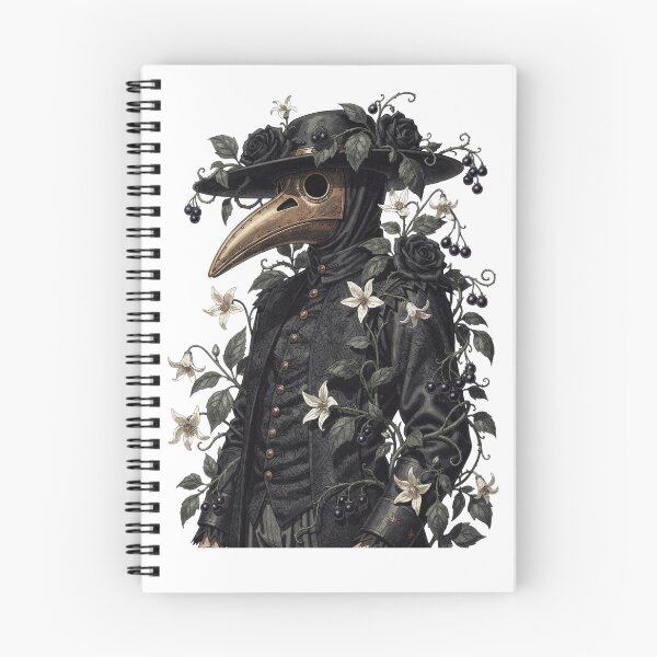 Item preview, Plague Doctor Botanical T-Shirt | Dark Gothic Apothecary Vintage Illustration | Dark Academia Vampirecore Gift designed and sold by Panom Suavichien.