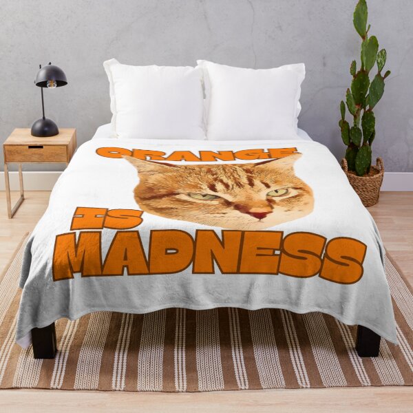 Item preview, ORANGE IS MADNESS. MAD ORANGE CAT. designed and sold by GAT74.