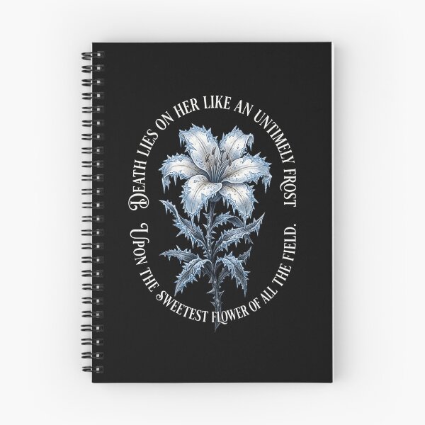 Item preview, Death Lies On Her Like An Untimely Frost Shakespeare Quote designed and sold by Fenay Designs.