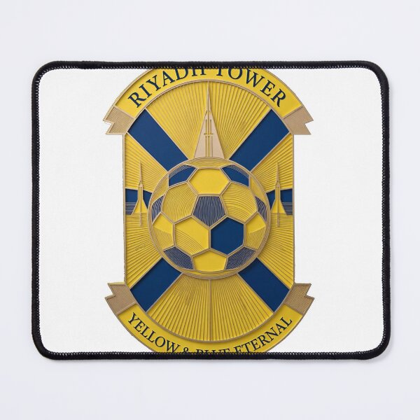 Item preview, Eternal Riyadh Tower T-Shirt & Yellow Blue Soccer Mug – Premium City Pride Gift designed and sold by YMLux.
