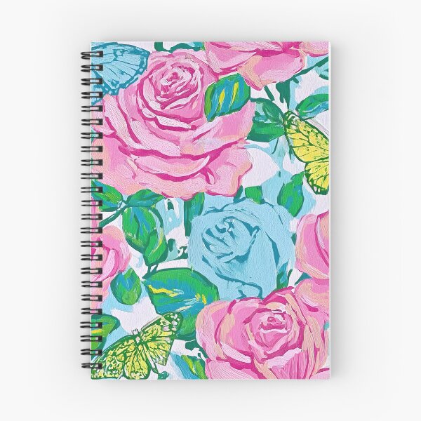 Item preview, Preppy roses and butterflies sketches in acrylic designed and sold by SophieClimaArt.