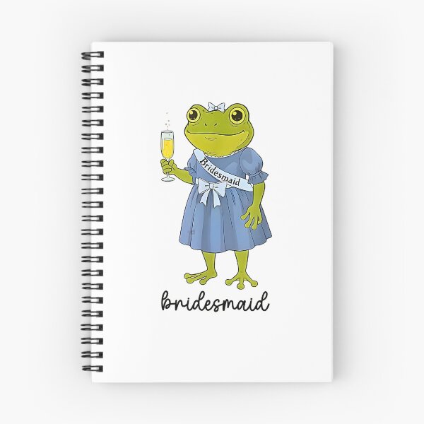 Item preview, Retro Bridesmaid Frog Bachelorette Party Wedding Squad Funny designed and sold by FerminVigo.