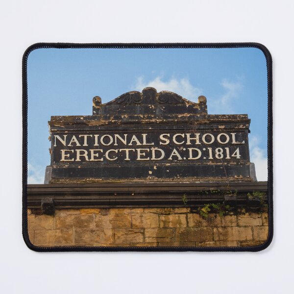 Item preview, Derelict National School Sign Knaresborough, North Yorkshire, UK designed and sold by bailey-cooper.