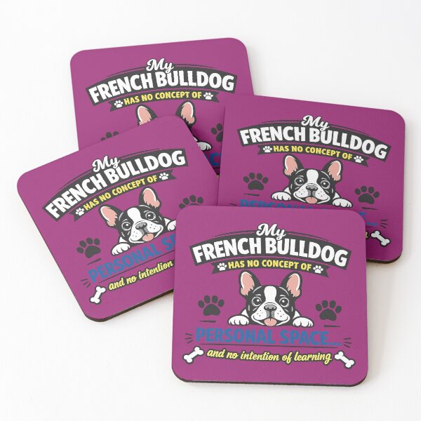 Item preview, French Bulldog Personal Space Funny Design | Cute Frenchie Quote Dog Lover Gift  designed and sold by DesignHouse07.
