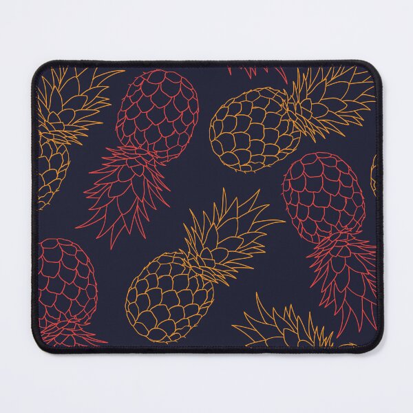 Item preview, Tropical Pineapple & Leaf Pattern – Cute Summer Fruit Seamless Print designed and sold by SaDesign99.
