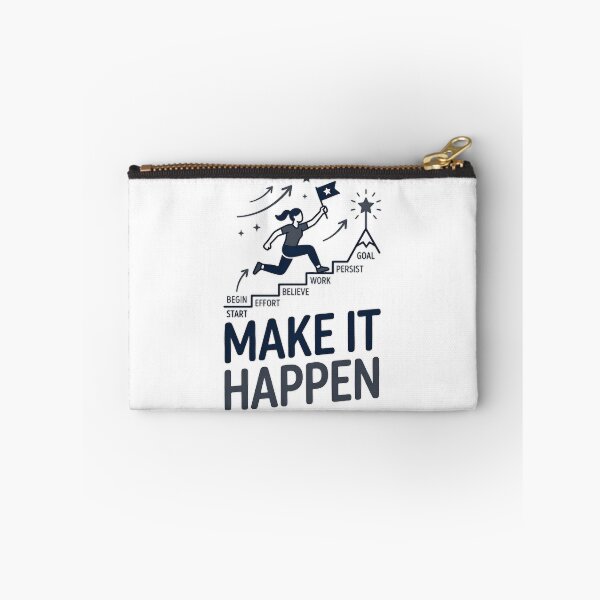 Item preview, Make It Happen: A Motivational Journey to Your Goals designed and sold by AlexLerry.