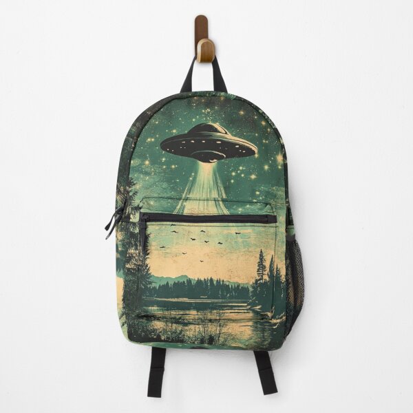 Item preview, Midnight UFO Over The Lake designed and sold by GrinGalore.