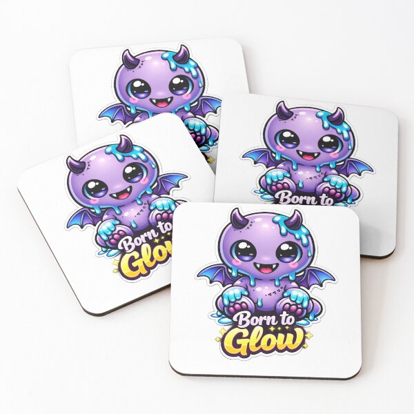 Item preview, Born to Glow Kawaii Demon – Cute Horror Glow Monster Aesthetic designed and sold by CosmicSplendor.