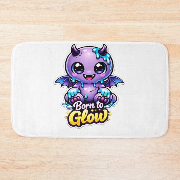 Item preview, Born to Glow Kawaii Demon – Cute Horror Glow Monster Aesthetic designed and sold by CosmicSplendor.