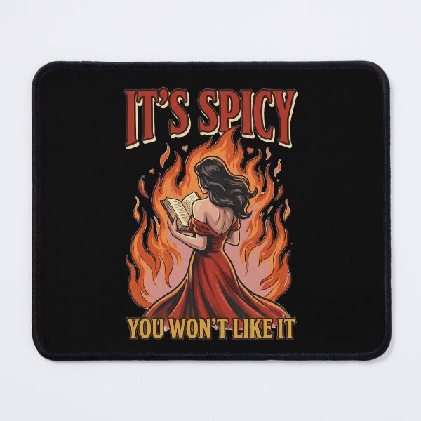Item preview, It’s Spicy Vintage Pulp Romance Cover Art designed and sold by Seeding Serendipity.
