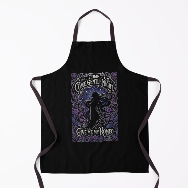 Item preview, Come Gentle Night Give Me My Romeo Juliet Quote designed and sold by Fenay Designs.