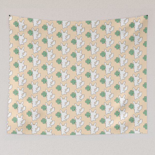 Item preview, Lucky Fox with Four Leaf Clover Back View designed and sold by ubborn.