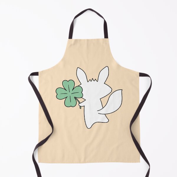 Item preview, Lucky Fox with Four Leaf Clover Back View designed and sold by ubborn.