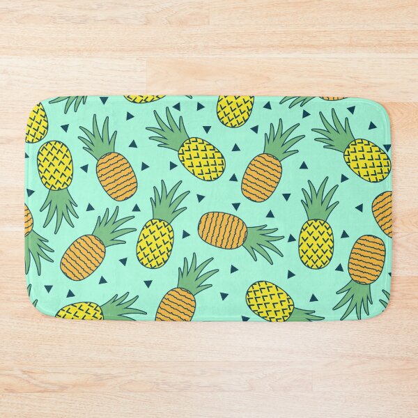 Item preview, Colorful Pineapple Pattern – Tropical Summer Fruit Seamless Cute Print designed and sold by SaDesign99.