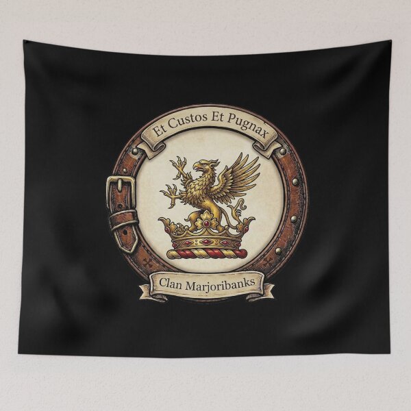 Item preview, Clan Marjoribanks Crest designed and sold by BagTown Clans.