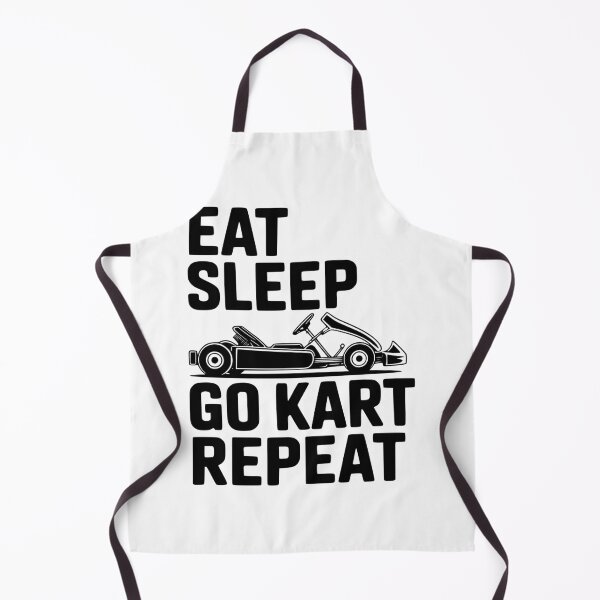 Item preview, Eat Sleep Go Kart Repeat designed and sold by Frank Ring.