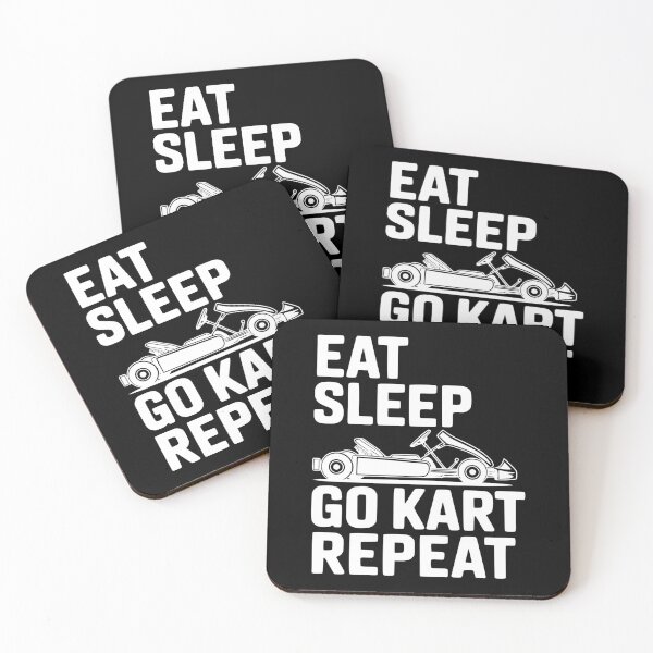 Item preview, Eat Sleep Go Kart Repeat designed and sold by Frank Ring.