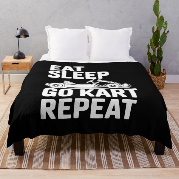 Item preview, Eat Sleep Go Kart Repeat designed and sold by Frank Ring.