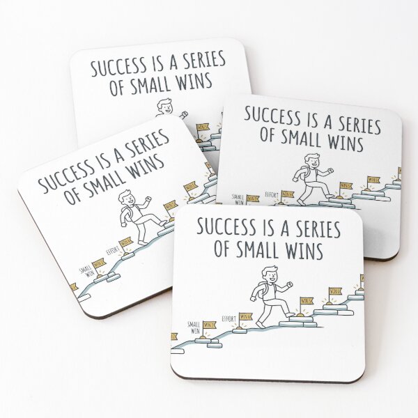 Item preview, Success is a Series of Small Wins designed and sold by AlexLerry.