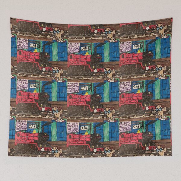 Item preview, LEAVING KING’S CROSS STATION designed and sold by Clinton James Weydert.