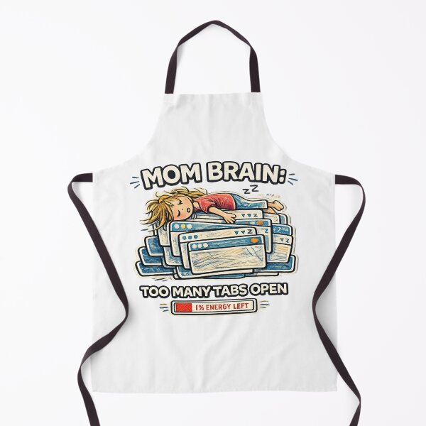 Item preview, Mom Brain Too Many Tabs Open Funny Tired Mom Design designed and sold by AgnesDream.