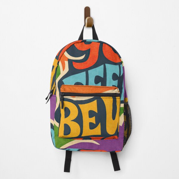 Item preview, Be Present – Retro Mindfulness Poster designed and sold by ForeverPrintsOK.