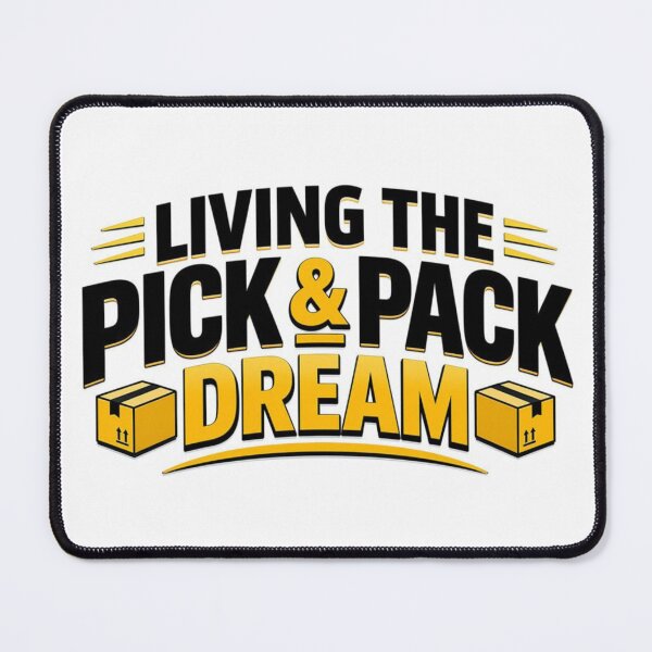 Item preview, Living The Pick And Pack Dream Funny Warehouse T-Shirt | Logistics Worker Humor designed and sold by KeeganDykes.