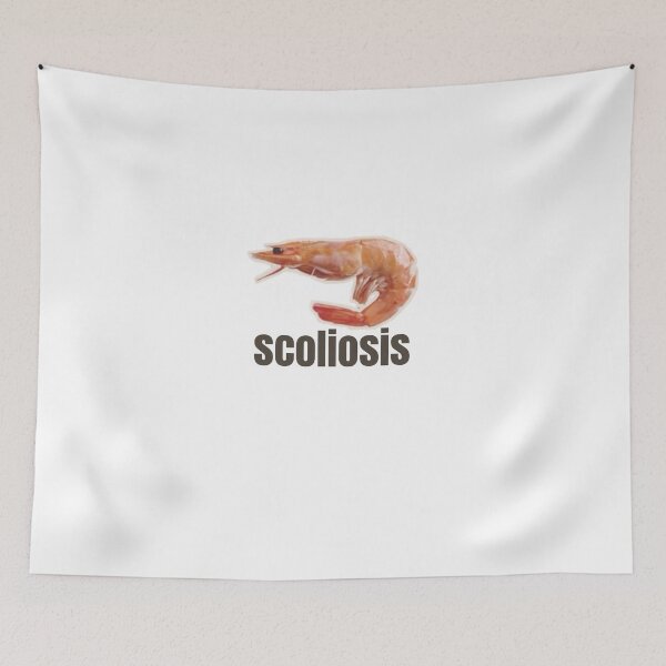 Item preview, scoliosis shrimp designed and sold by cloudzer0000.