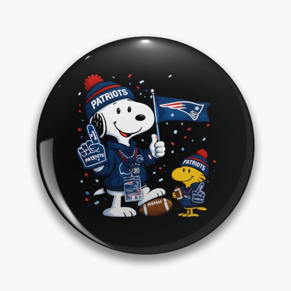 Item preview, Supporter New England Patriots Snoopy Woodstock Football designed and sold by JonathalIngham.