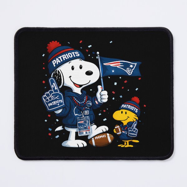 Item preview, Supporter New England Patriots Snoopy Woodstock Football designed and sold by JonathalIngham.