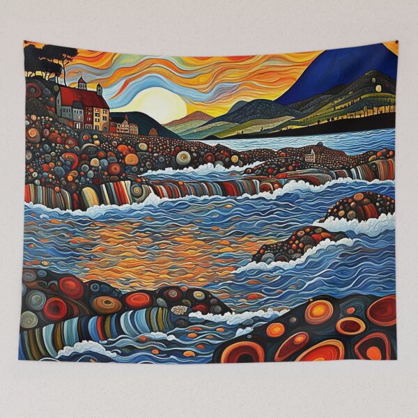 Item preview, Cottage on the coast designed and sold by George Hutton Hunter.