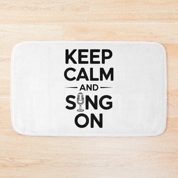 Item preview, Keep Calm and Sing On designed and sold by Frank Ring.