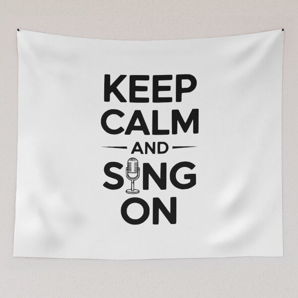 Item preview, Keep Calm and Sing On designed and sold by Frank Ring.