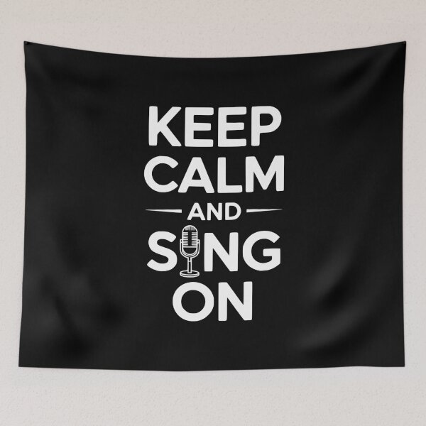 Item preview, Keep Calm and Sing On designed and sold by Frank Ring.