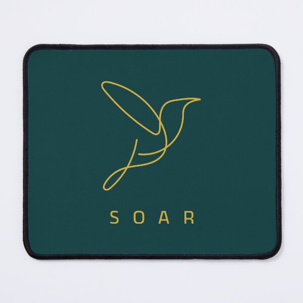 Item preview, Soar Bird Line Art | Minimalist One Line Drawing | Freedom Nature Design designed and sold by Slow Vibes Designs.