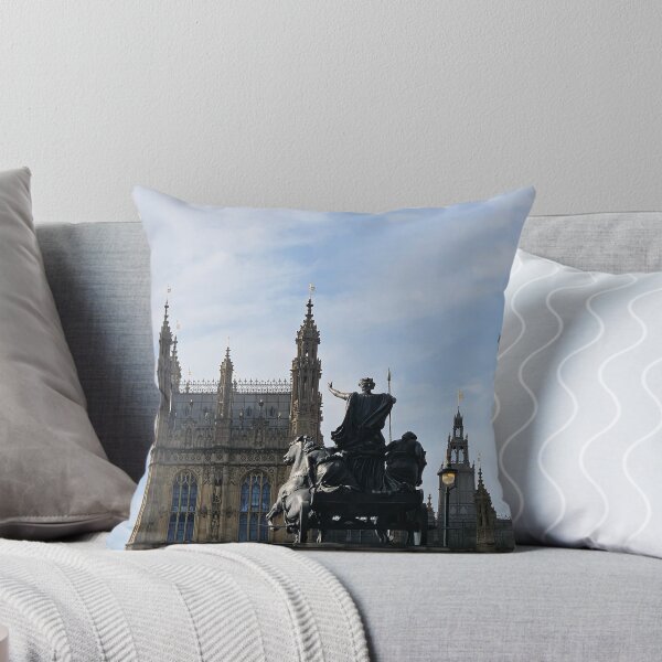 Item preview, Boadicea facing the Houses of Parliament designed and sold by buttonpresser.
