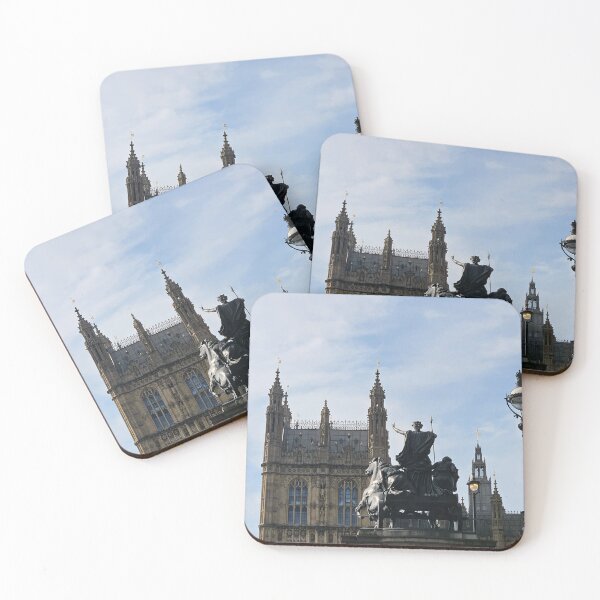 Item preview, Boadicea facing the Houses of Parliament designed and sold by buttonpresser.