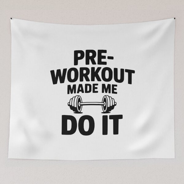 Item preview, Pre-Workout Made Me Do It designed and sold by Frank Ring.