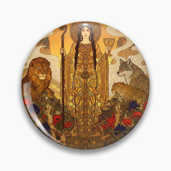 Item preview, Circe Daughter of Helios | Greek Goddess Sorceress Art Nouveau designed and sold by Stoneflower-Art.