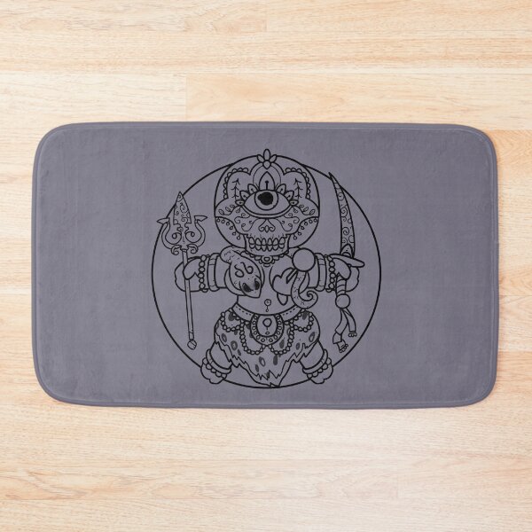 Item preview, Voodoo Doll Indian Deity Line Art designed and sold by Voodoo Store Paranormal Collections.