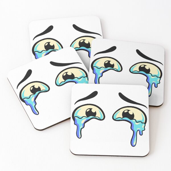 Item preview, Crying Cute Emoji Sticker Emotional Kawaii Face designed and sold by Pandey14.