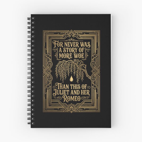 Item preview, For Never Was A Story Of More Woe Romeo And Juliet designed and sold by Fenay Designs.