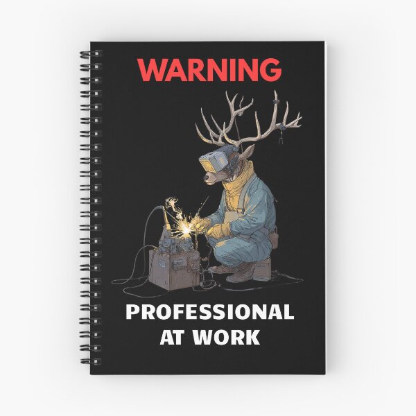 Item preview, Funny Welding Gifts - Warning, Professional At Work - Welder Humor Gift designed and sold by ZubekStudio.