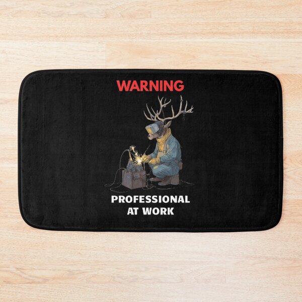 Item preview, Funny Welding Gifts - Warning, Professional At Work - Welder Humor Gift designed and sold by Jacob Zubek.
