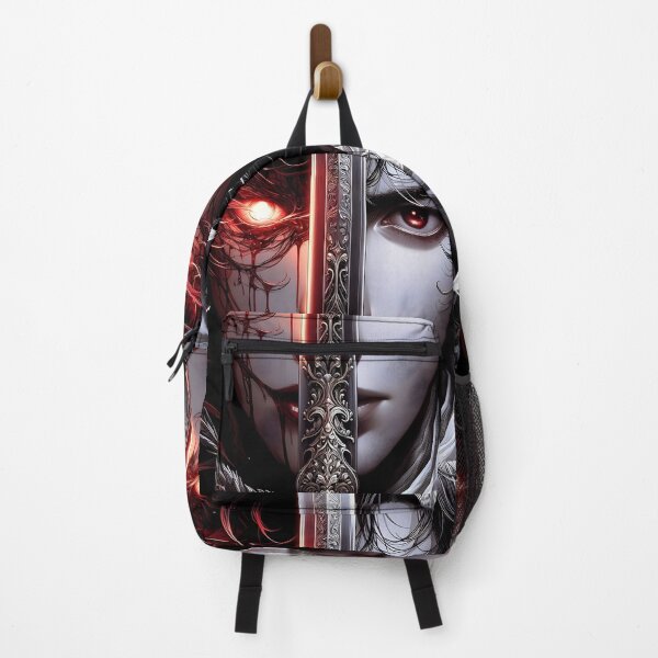 Item preview, The Cursed Blade's Reflection: Demonic Bloodlust and Human Resolve designed and sold by MouradStudio.