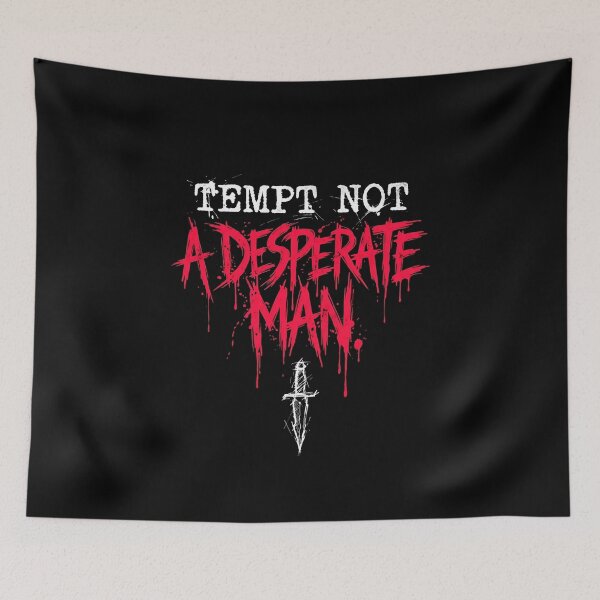 Item preview, Tempt Not A Desperate Man Romeo Quote Grunge designed and sold by Fenay Designs.